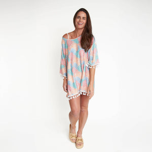 Fringe Beach Swimsuit Cover Up Swimwear Coverup Beach Tunic and Lightweight Layer