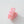 Pink Monstera Claw Clip - Medium