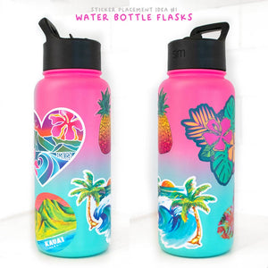 MONSTERA CLEAR STICKER - SMALL