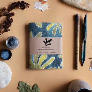 Lined Seaweed Paper A6 Notebook