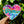 KAUAI HEART SCENIC FULL COLOR STICKER - LARGE