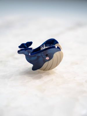 Blue Whale Hair Eco Friendly Clip Claw, Mini