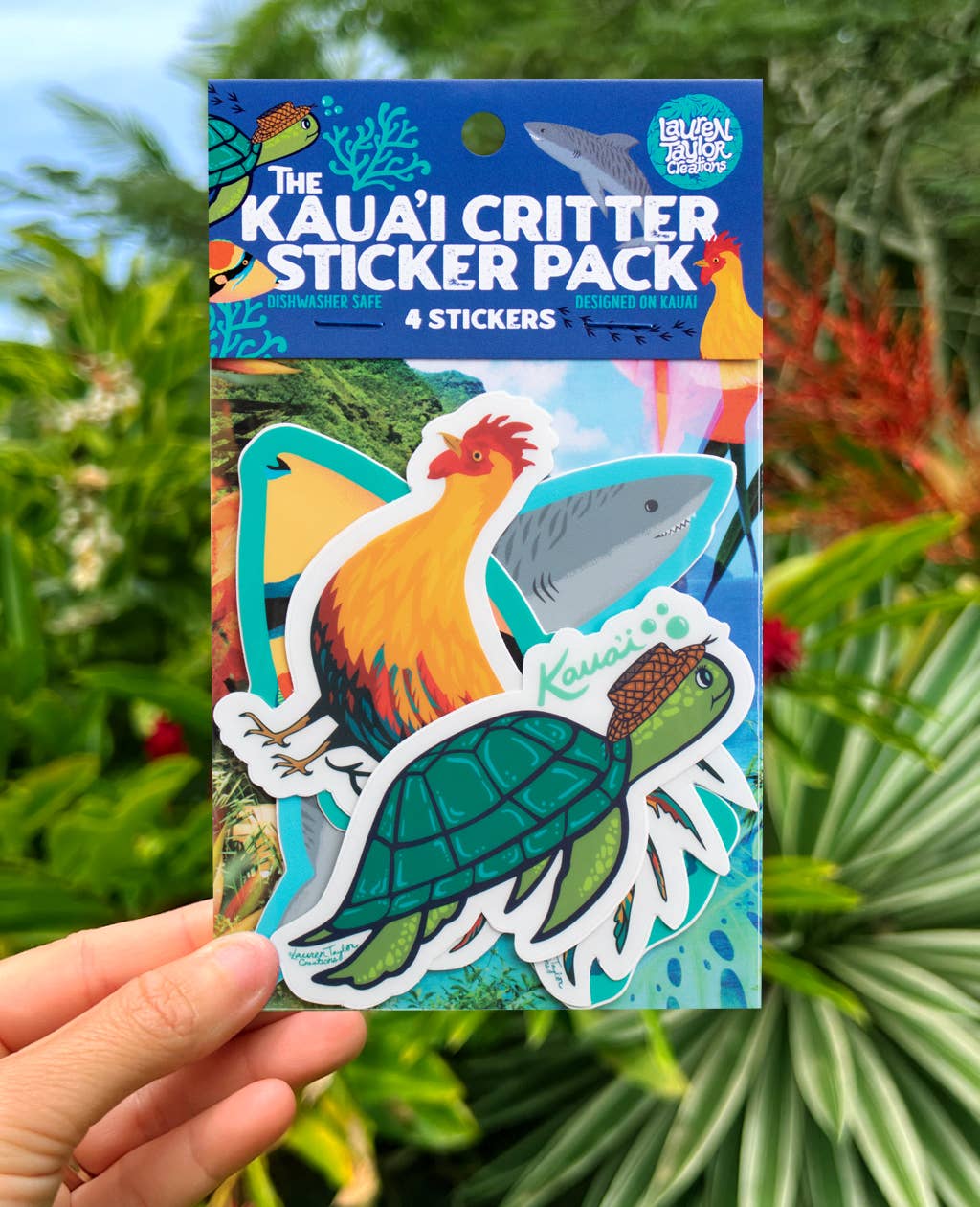THE KAUAI STICKER PACKS