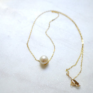 Floating Freshwater Pearl Necklace