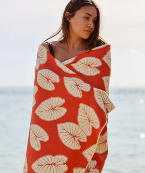 Beach Towel - Kalo ʻUla