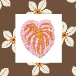 Anthurium Mug Rug