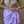 Purple Anthurium Organic Cotton Pareo