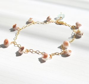 Puka Shell Chain Bracelet