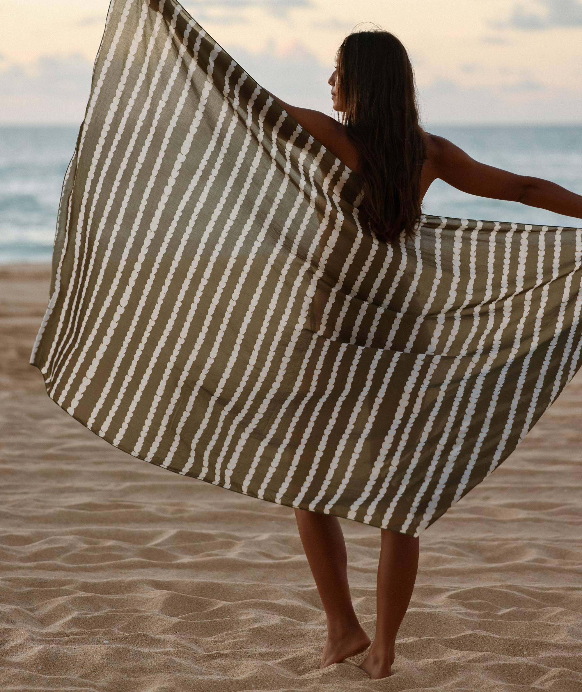 Organic Cotton Pareo Hawaiian-Inspired