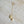 Champagne Pearl Chain Earrings