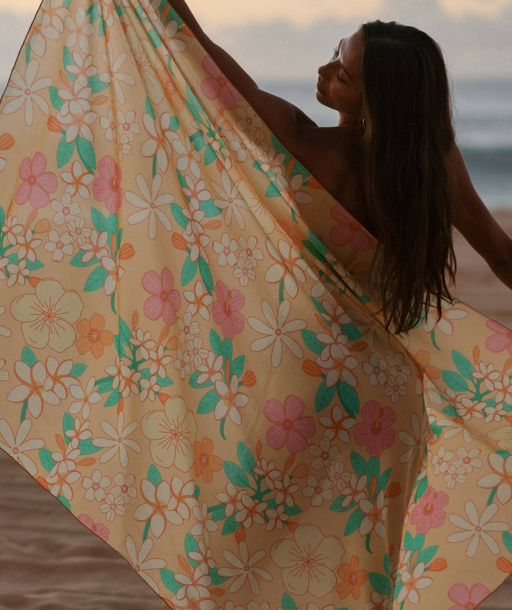 Organic Cotton Pareo Hawaiian-Inspired