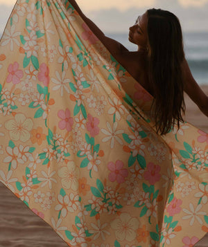 Kailua Blooms Organic Cotton Pareo