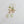 Opaque Sea Foam Glass Earrings