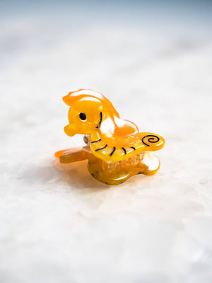 Seahorse Hair Clip Eco-Friendly Claw, Mini