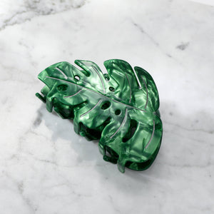 Monstera Leaf Hair Eco Friendly  Clip Claw