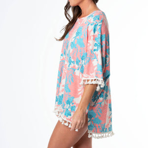 Fringe Beach Swimsuit Cover Up Swimwear Coverup Beach Tunic and Lightweight Layer