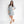 Allegra V-Neck 3/4 Sleeve Tiered Baby Doll  Dress