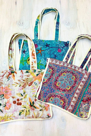 Kantha Market Bags