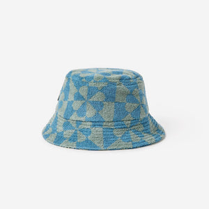 Bex Terry Bucket Hat - Dusty Blue