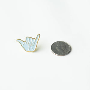 Enamel Pin - Hang Loose Hand - Shaka
