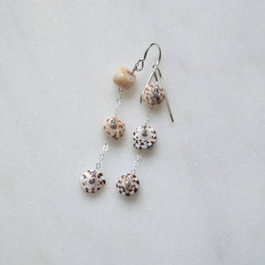 Dangling Puka Shell Earrings