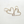 Mini Hammered Heart Earrings