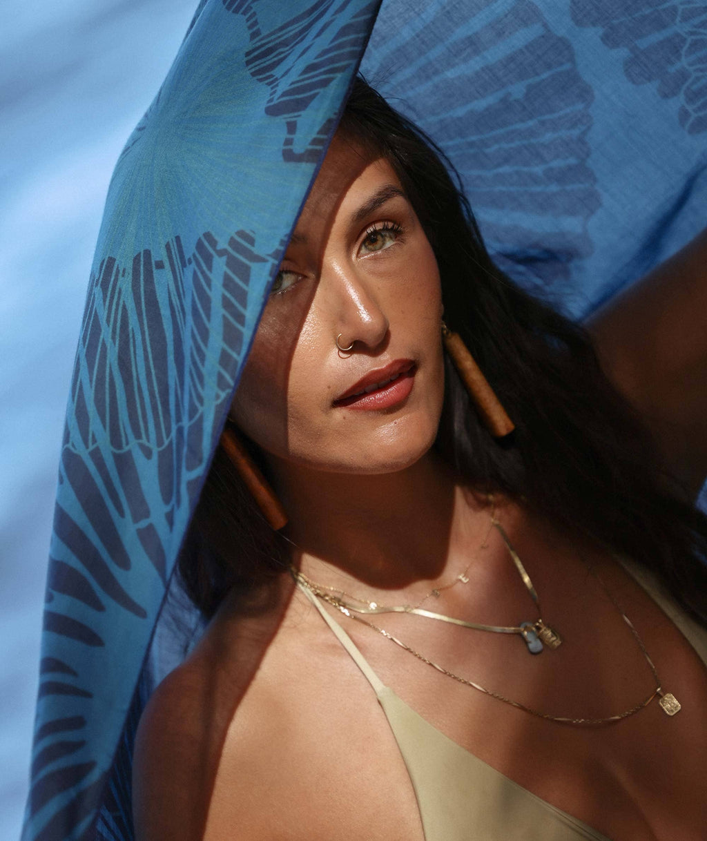 Organic Cotton Pareo Hawaiian-Inspired