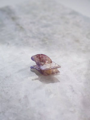 Seashell Hair Eco Friendly  Clips, Mini