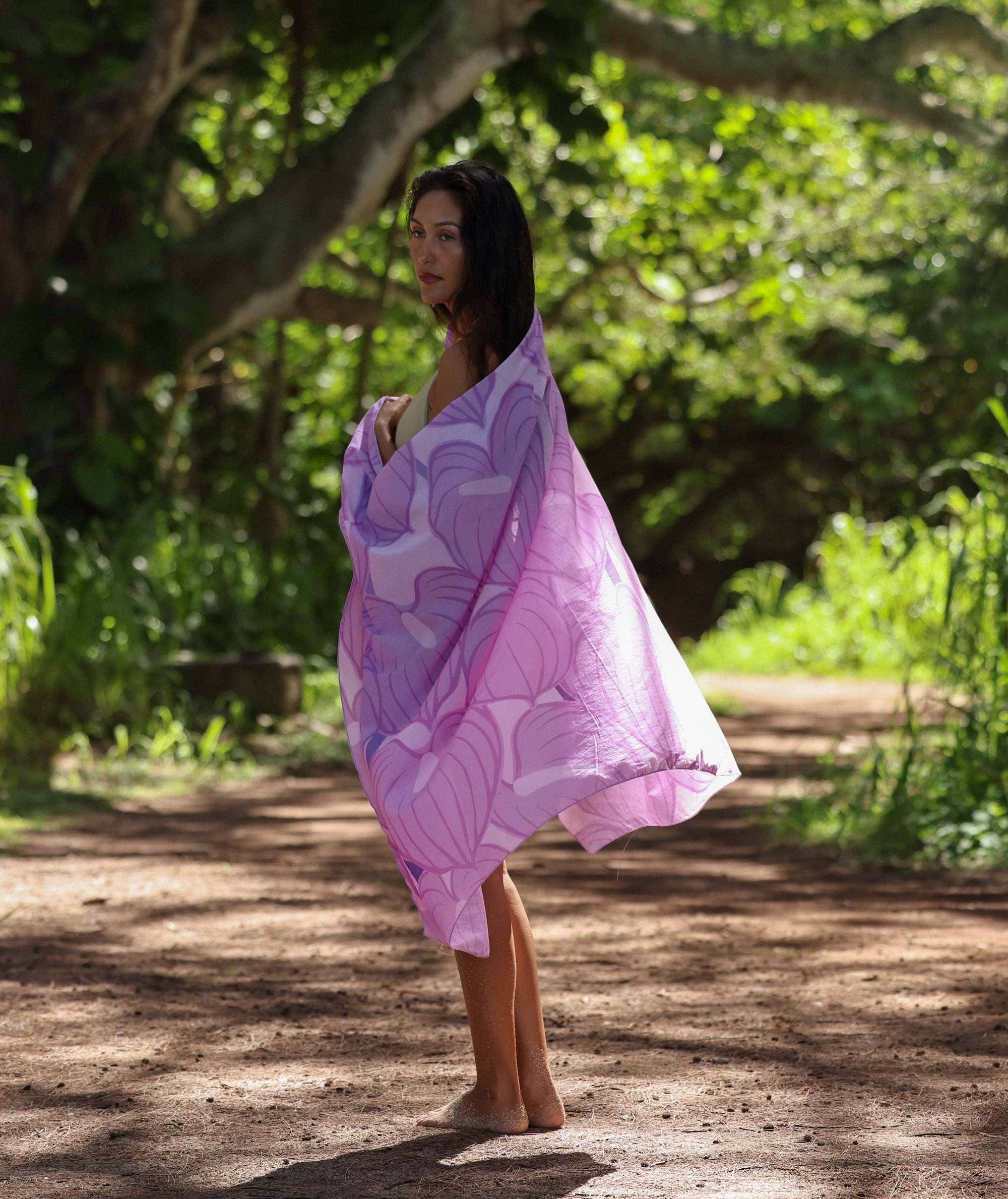 Organic Cotton Pareo Hawaiian-Inspired