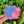 TROPIC BLOOM RUST STICKER - LARGE