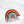 Rainbow Hair Clip Claw Eco Friendly - Medium
