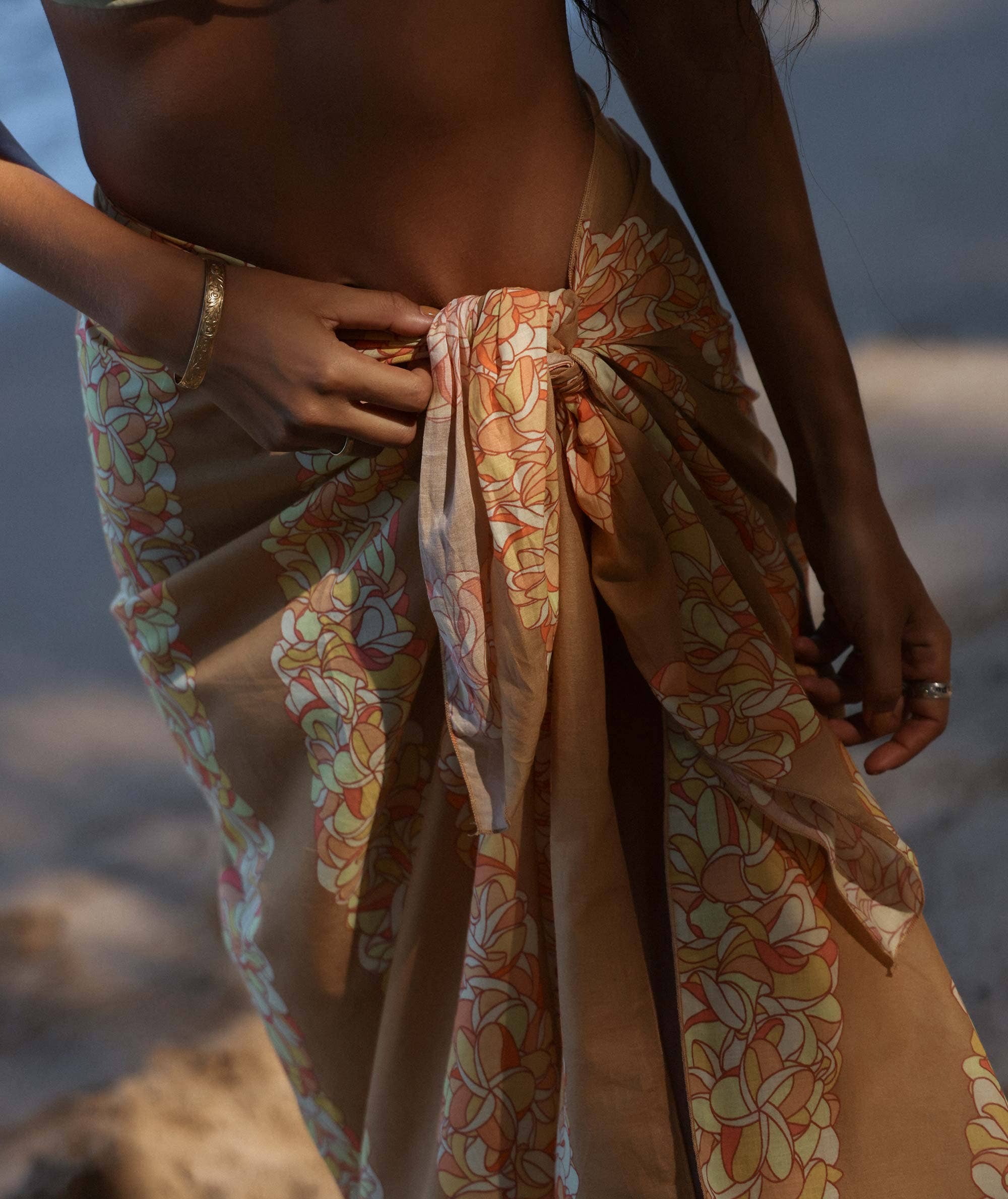 Organic Cotton Pareo Hawaiian-Inspired