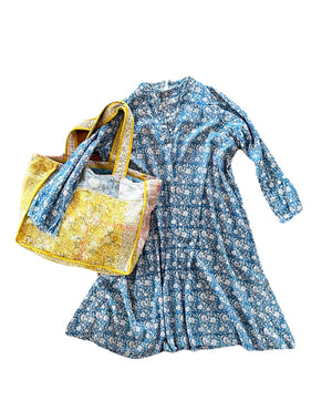 KANTHA TOTE - TWO HANDLE