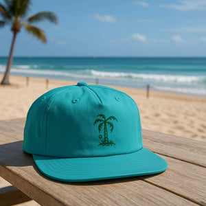 Palm Tree Hat-Sea Green