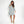 Allegra V-Neck 3/4 Sleeve Tiered Baby Doll  Dress