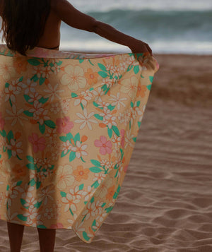 Kailua Blooms Organic Cotton Pareo