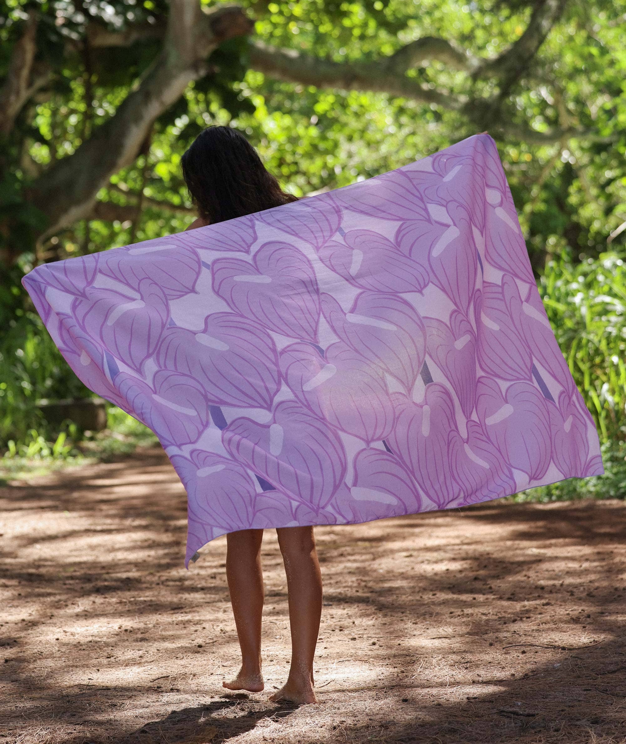 Organic Cotton Pareo Hawaiian-Inspired