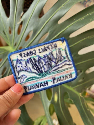 Na Pali Coast Kauai Iron Patch - Hawaii Patch
