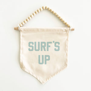 Surf's Up & Pray For Surf Hang Sign
