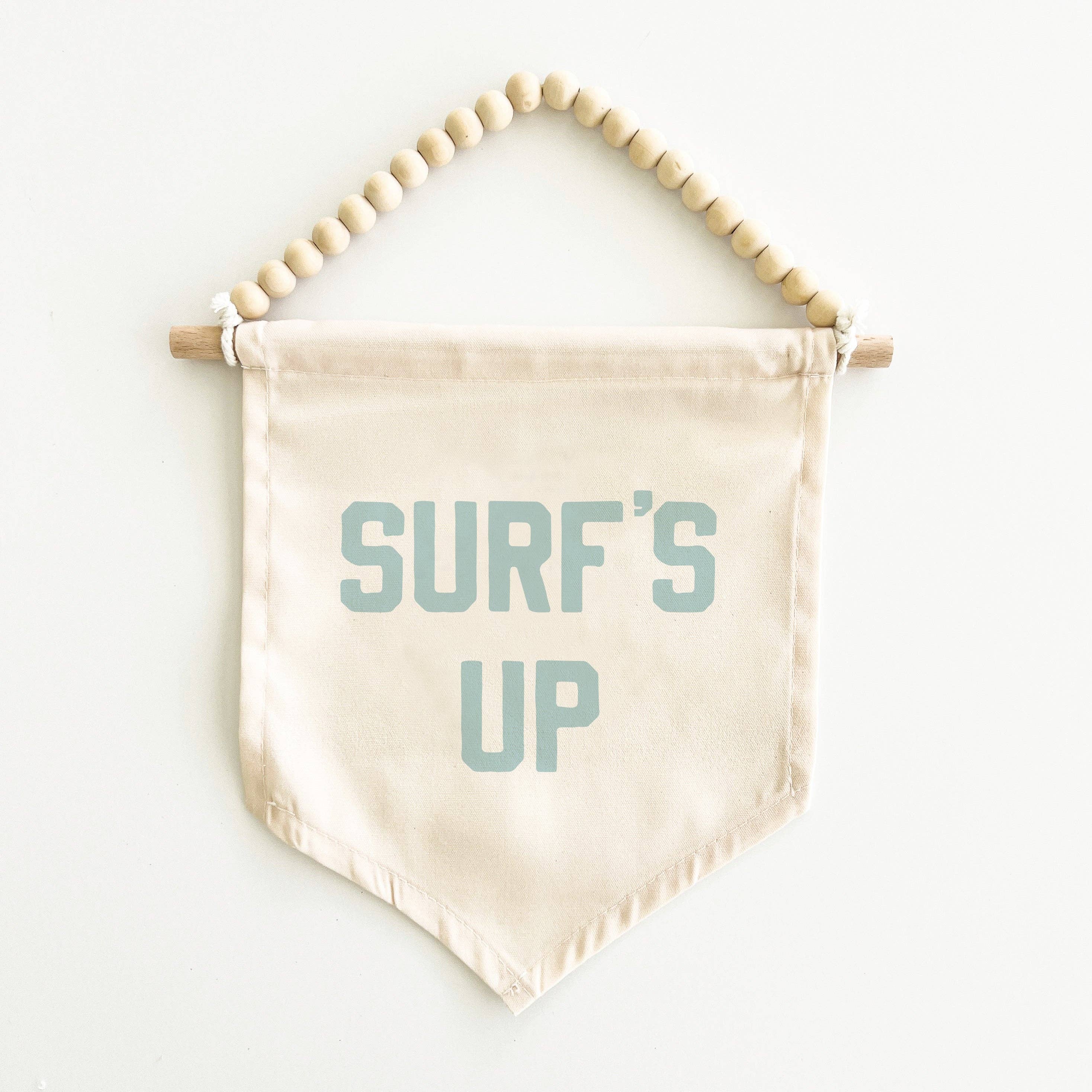 Surf's Up & Pray For Surf Hang Sign