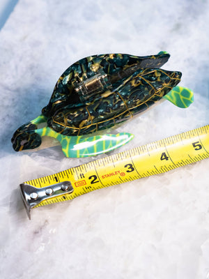 Loggerhead Turtle Hair Eco Friendly  Clip Claw, Large