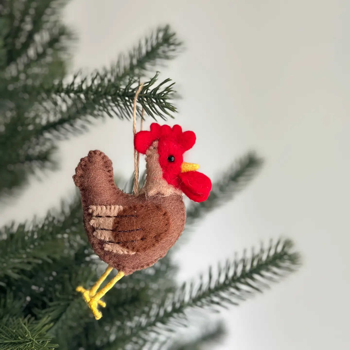 Handmade Felted Ornaments