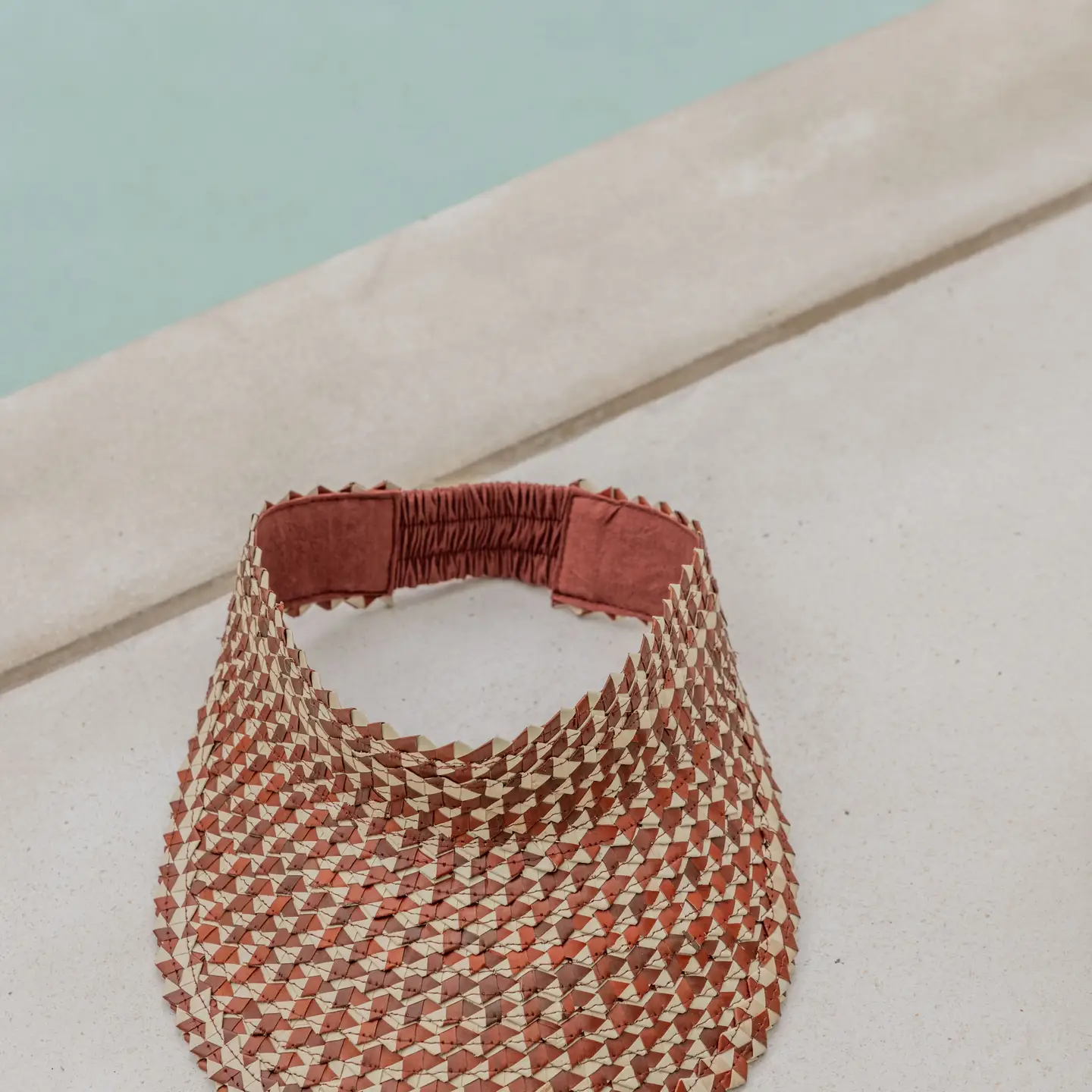 Rattan Sun Visor Hat