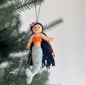 Handmade Felted Ornaments