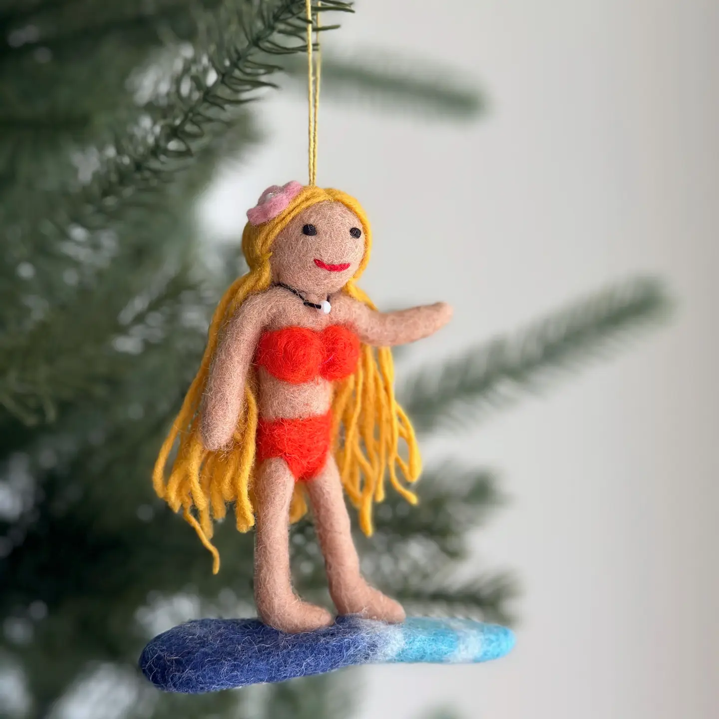 Handmade Felted Ornaments