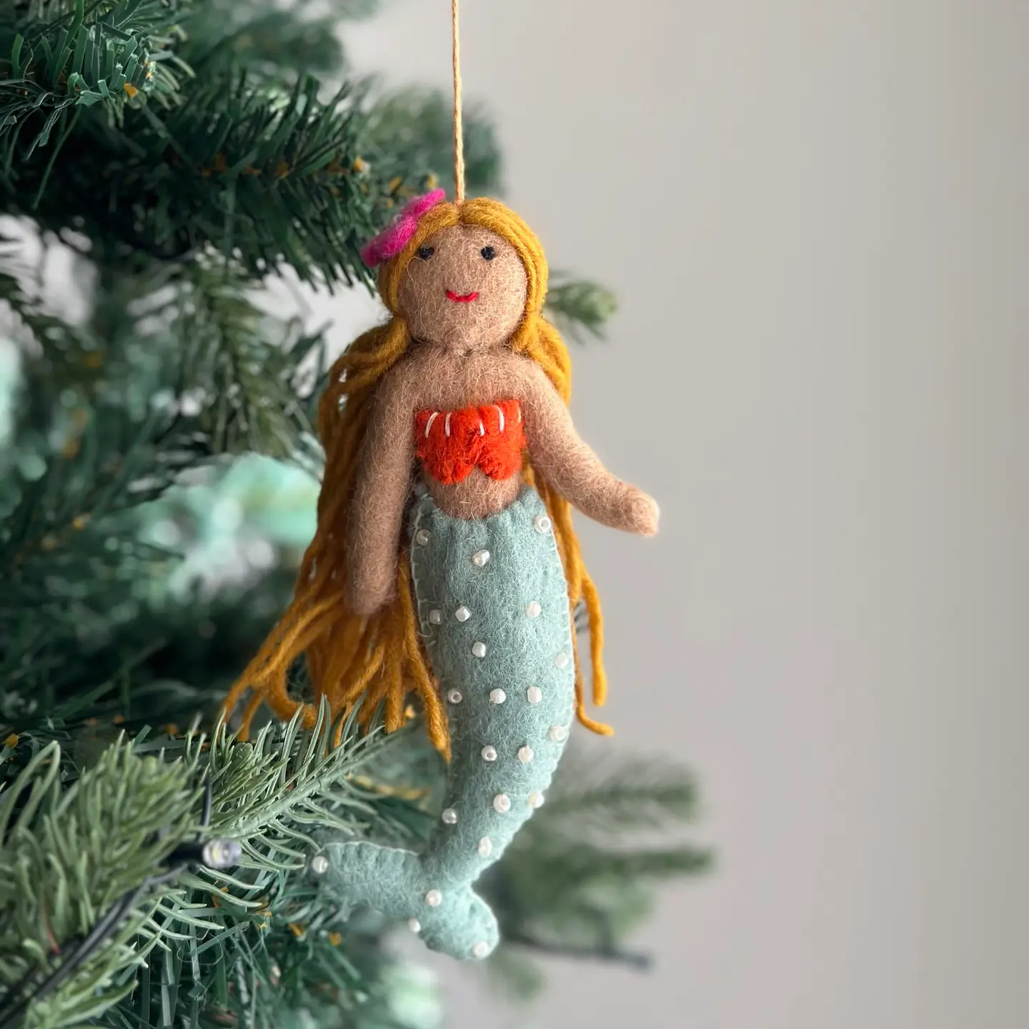 Handmade Felted Ornaments