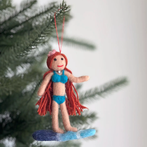 Handmade Felted Ornaments