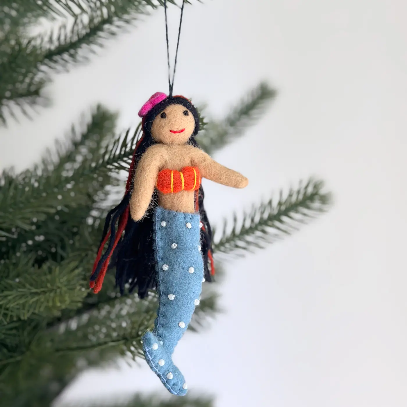 Handmade Felted Ornaments