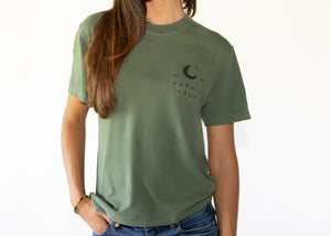 Hanalei Moonlight Tee in Hemp Green, photo 2
